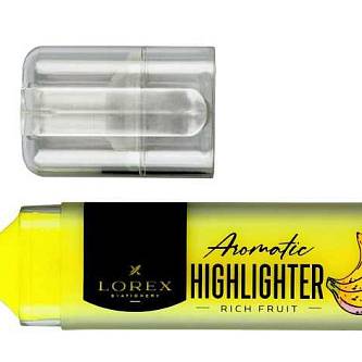 Текстовыделитель ароматизированный RICH FRUIT 1-3,5 мм желт