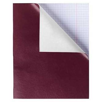 Тетрадь 48л КЛЕТКА "Бумвинил Бордо"