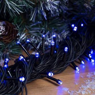 Гирлянда элект. уличная "Метраж" УМС, 10м, LED-100-220V, синяя