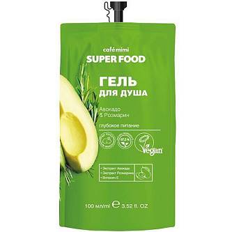 Гель д/д Cafe MIMI SF Авокадо&Розмарин 100мл д/пак