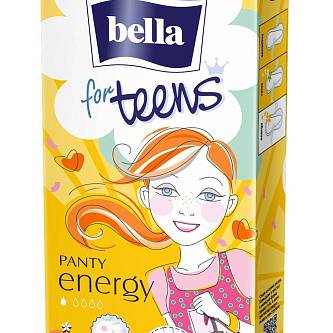 Прокладки ежедн Bellа Panty For teens Energy 20шт