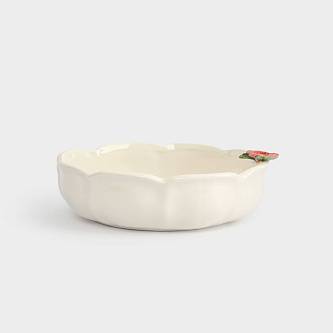 Салатник Цветок Gentle flower керам молочн 16х6см  690мл