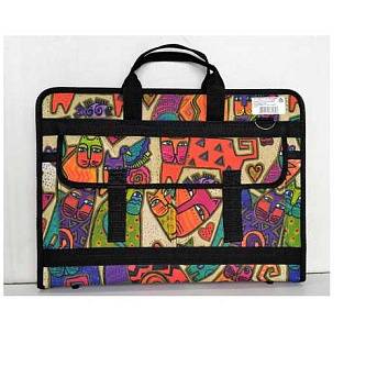 Папка д/худ А2 молн ПВХ 2 карм диз в асс НП ЗХК