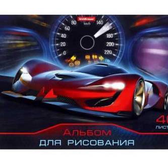 Альбом д/рис А4 40л 120г на клею Движение ЕК