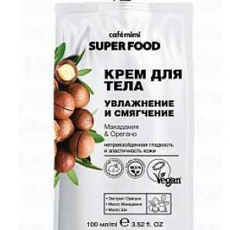 Крем д/т Cafe MIMI SF Увл/Смягч. Макадамия&Орегано 100мл д/пак