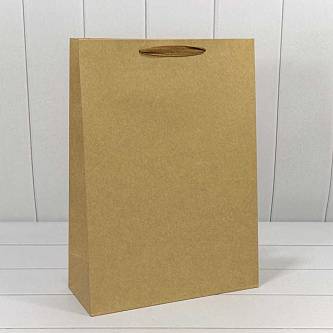 Сумка подарочная Крафт "Люкс" 32*45*14см