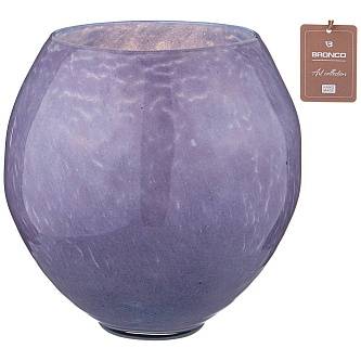 Ваза шар BRONCO ART COLLECTION violet высота 21см