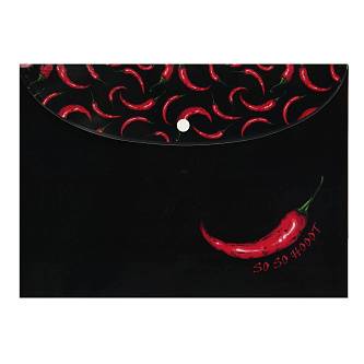 Папка-конверт на кнопке А4 (230*320мм) Pepper