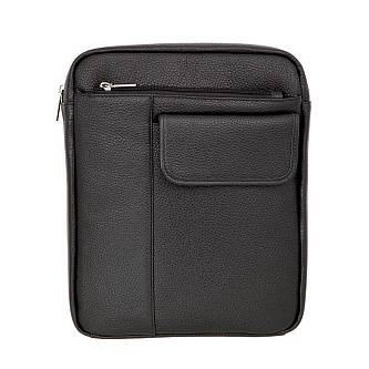 Планшет муж. Sergio Belotti Caprice нат.кожа, черный