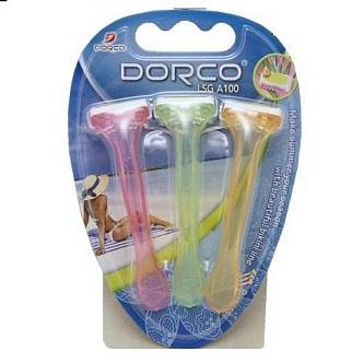 Станок одноразовый жен DORCO Shai Bikini для зон бикини, 3шт