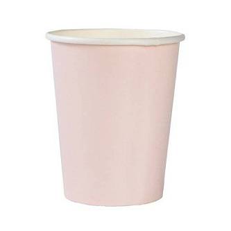 Стакан Пастель розовый 250мл 6шт