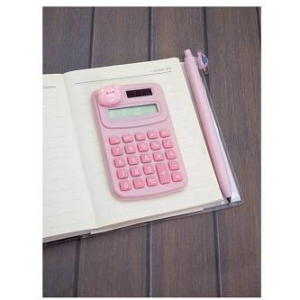 Калькулятор Smart pig 9,5*6*1см pink iLikeGift