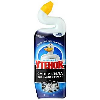 Гель для туалета"Туалетный Утенок" 500 мл Видимый эффект
