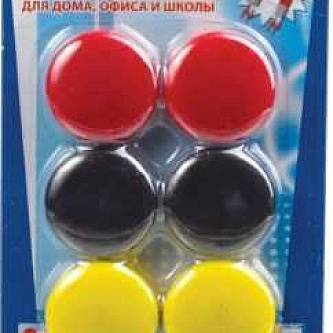 Набор магнитов для досок "Brauberg" 3см, 8шт.