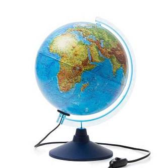 Интерактивный глобус Земли физ-пол 250 мм. с подсветкой
