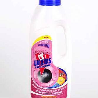 Средство для стирки жидк "LUXUS" 1л д/шерсти,шелка
