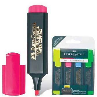 Набор текстовыделителей Faber-Castell 1-5мм 4шт