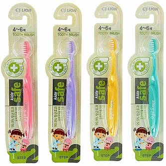 Зубная щетка Kids safe детская 4-6 лет