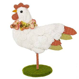 Фигурка декоративная "Курочка" L22 W10 H23 см