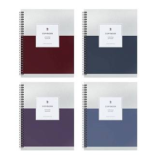 Тетрадь 96л КЛЕТКА "ЭЛЕГАНТНЫЙ МИНИМАЛИЗМ" твин-лак, спираль