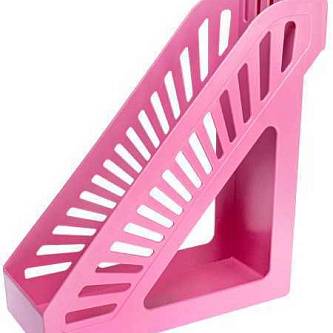 Лоток вертикальный СТАНДАРТ, розовый