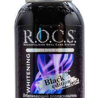 Ополаскиватель д/полости рта R.O.C.S. отбел. Black Editi 400мл