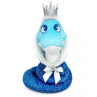 Игрушка мягкая Змея Дивия 25см