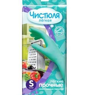 Перчатки латексные ЧИСТЮЛЯ ЛЕГКАЯ (S)