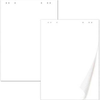 Блокнот для флипчарта 20 листов чистый 67,5х98см, 80 г/м