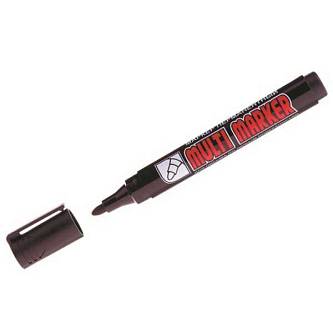 Маркер перманентный Crown "Multi Marker" 3мм, черный