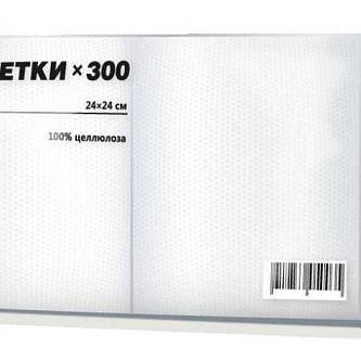 Салфетки столовые KIVI light в асс-те 300 л