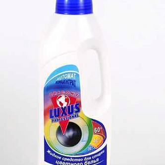 Средство для стирки жидк "LUXUS" 1л д/цветн