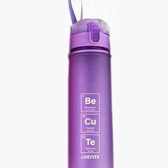 Бутылочка "Be cute" 560 мл, пластиковая, фиолетовая