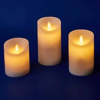 Свеча светодиодная ДУ 200х75