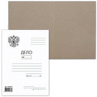 Обложка  "Дело" без скоросшивателя, 300г/м