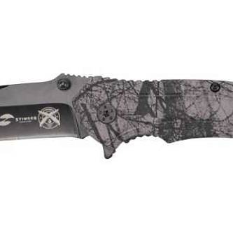 Нож складной Stinger, 84 мм  длина лезвия,черный