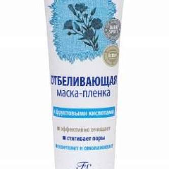 Маска-плёнка Белый лён 100мл отбеливающая