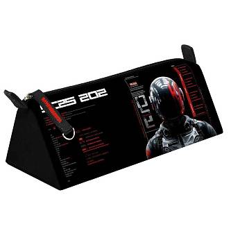 Пенал "Киборг" на молнии 20*8,5*6,5см