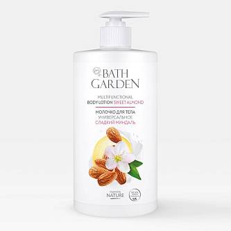Молочко д/тела Bath Garden Сладкий Миндаль 750мл