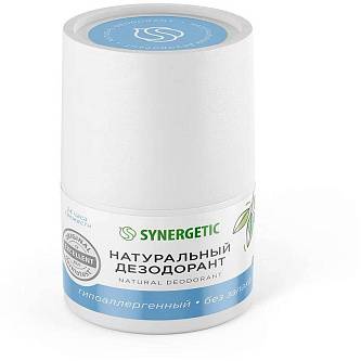 Натуральный дезодорант Synergetic "без запаха" 50мл