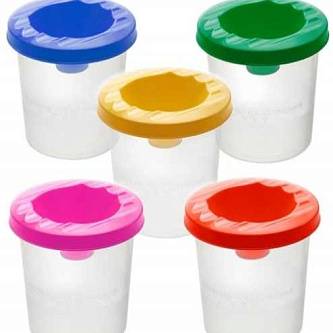 Стакан-непроливайка стакан круглый, ассорти