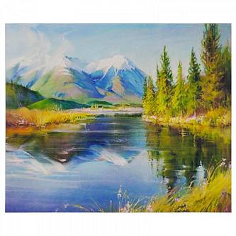 Алмазная мозаика 30*40см ОЧАРОВАНИЕ ПРИРОДЫ