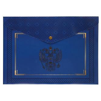 Папка на кнопке "Символика" А4 (240*330мм)