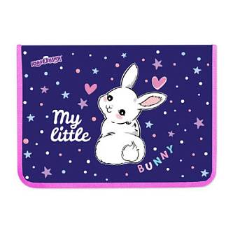 Папка д/труда А4 мол отк планка органайзер Fluffy tail Юнландия