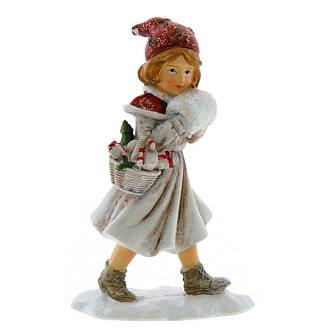 Фигурка декоративная "Девочка", L7,5 W4 H12 см