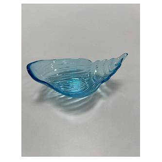 Чаша 14 см Ракушка голубая