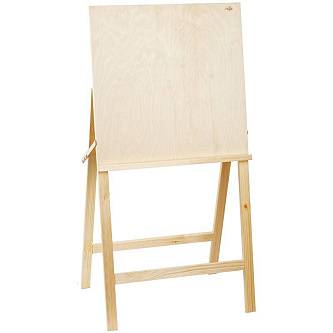 Мольберт напол Хлопушка "Студия", планшет 60*60см, высота 120см,