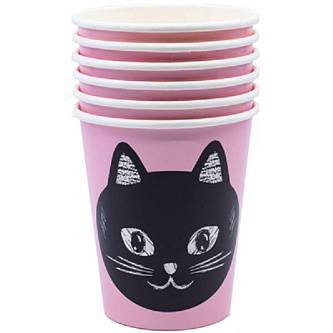 Стакан "Котики" 250мл 6шт