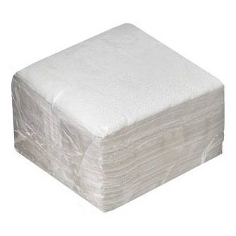 Салфетки столовые WOOD белые 70 л