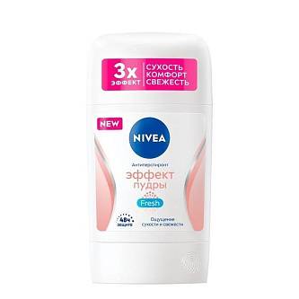 Део-стик Nivea Эффект пудры fresh 50мл